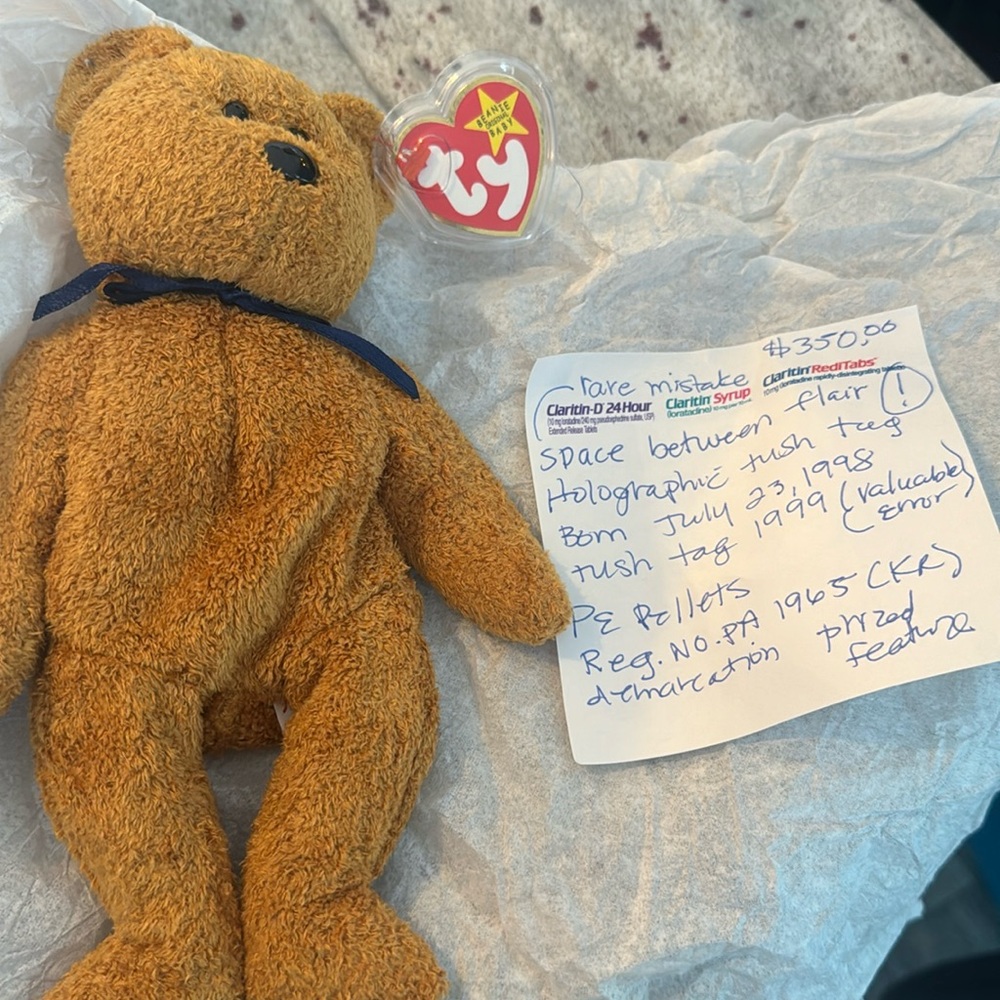 Fuzz Beanie Baby